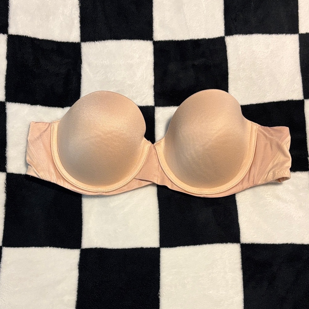 SPANX Nude Strapless Push-Up Bra